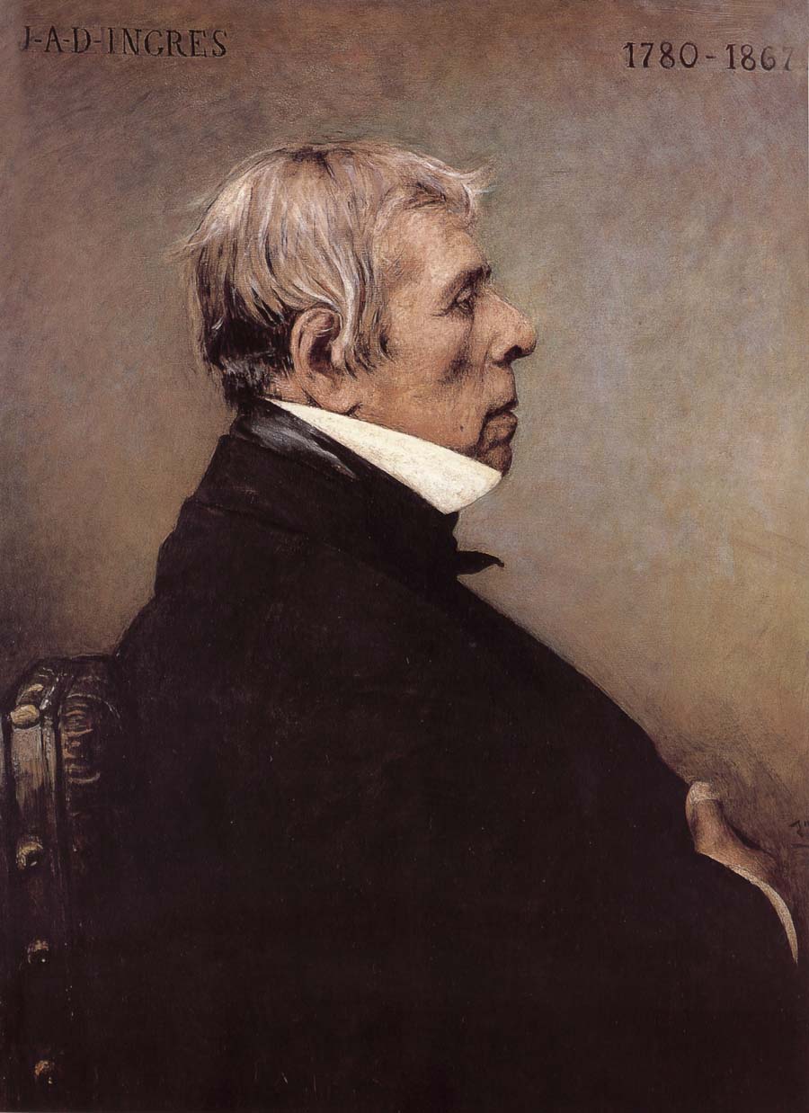 Jean-Auguste Dominique Ingres Portrait of henli